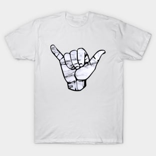 Marble Shaka Hand T-Shirt